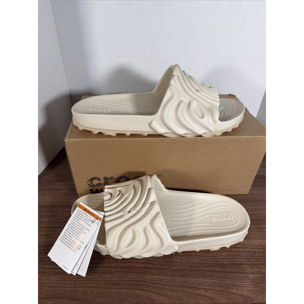 Salehe Bembury X Crocs Pollex Slide - "Parsnip"  Men's Size 10‎ NEW SHIPS NOW